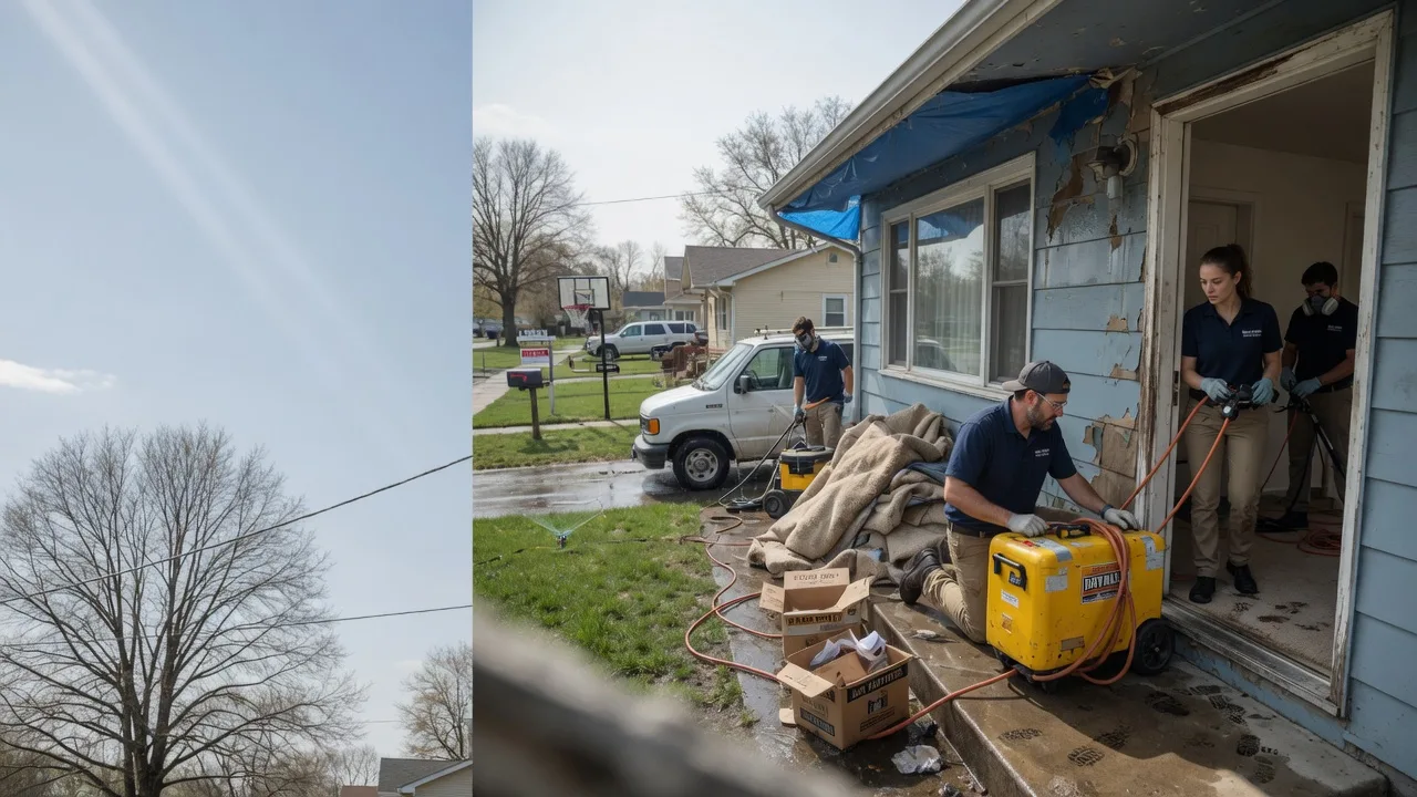 Basement Flood Cleanup in Le Grand, IA near me